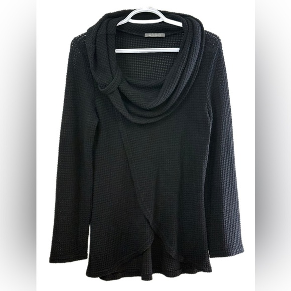 Suzy Shier Black Cowl Neck Sweater - Picture 1 of 4